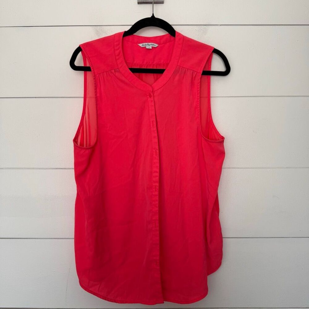 American Eagle Women’s XL Hot Pink Tank Top Blouse